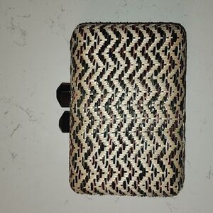 Francesca's Woven Clutch/Shoulder Bag - NWT